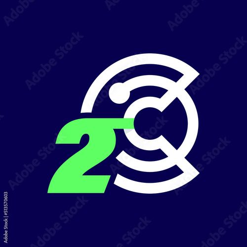 Numeric 2 Crypto Logo