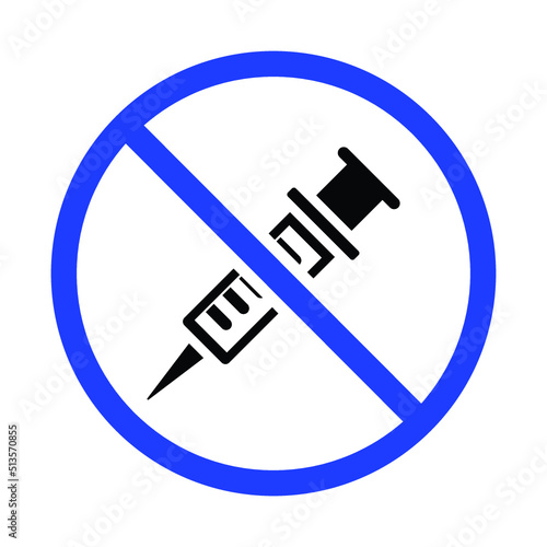Injection Restriction Icon