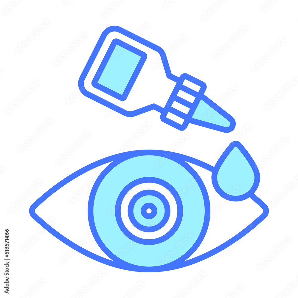 eye drop Modern concepts design, vector illustration eye drop Modern concepts design, vector illustration