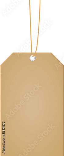 Price tag mockup clipart design illustration