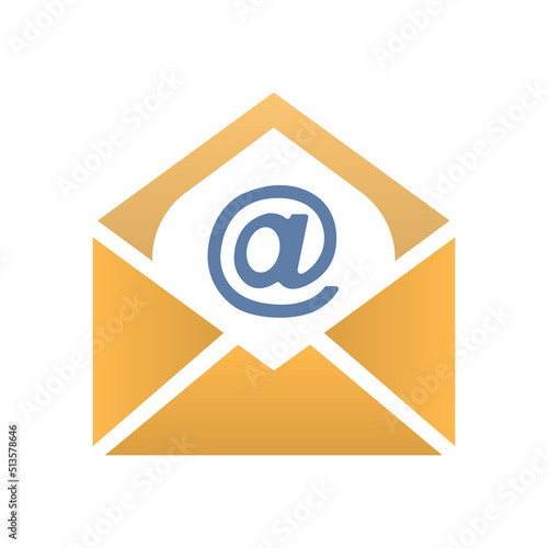 Email icon, vector illustration