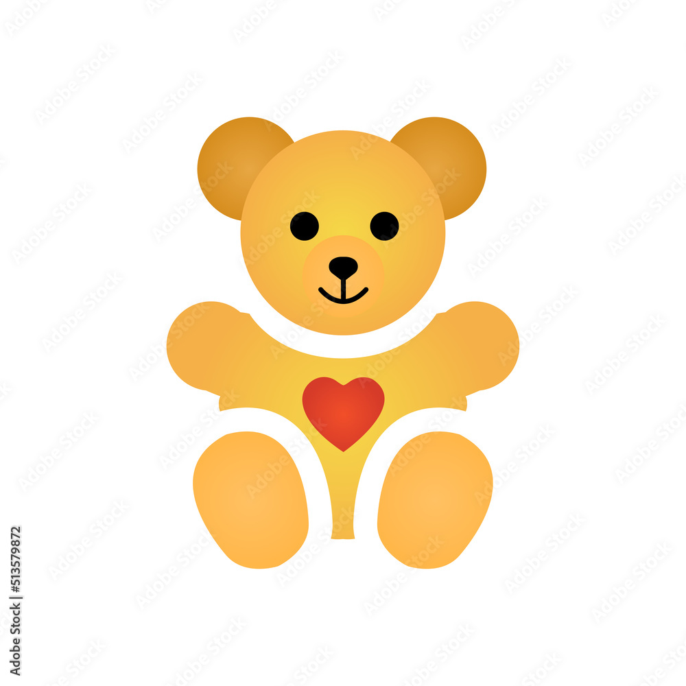 teddy bear icon, vector illustration teddy bear icon, vector illustration