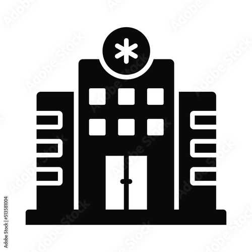 hospital building Modern concepts design, vector illustration