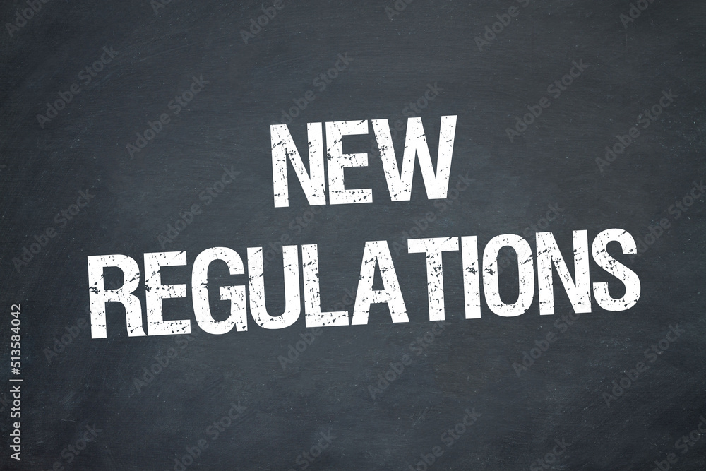 New Regulations - obrazy, fototapety, plakaty 