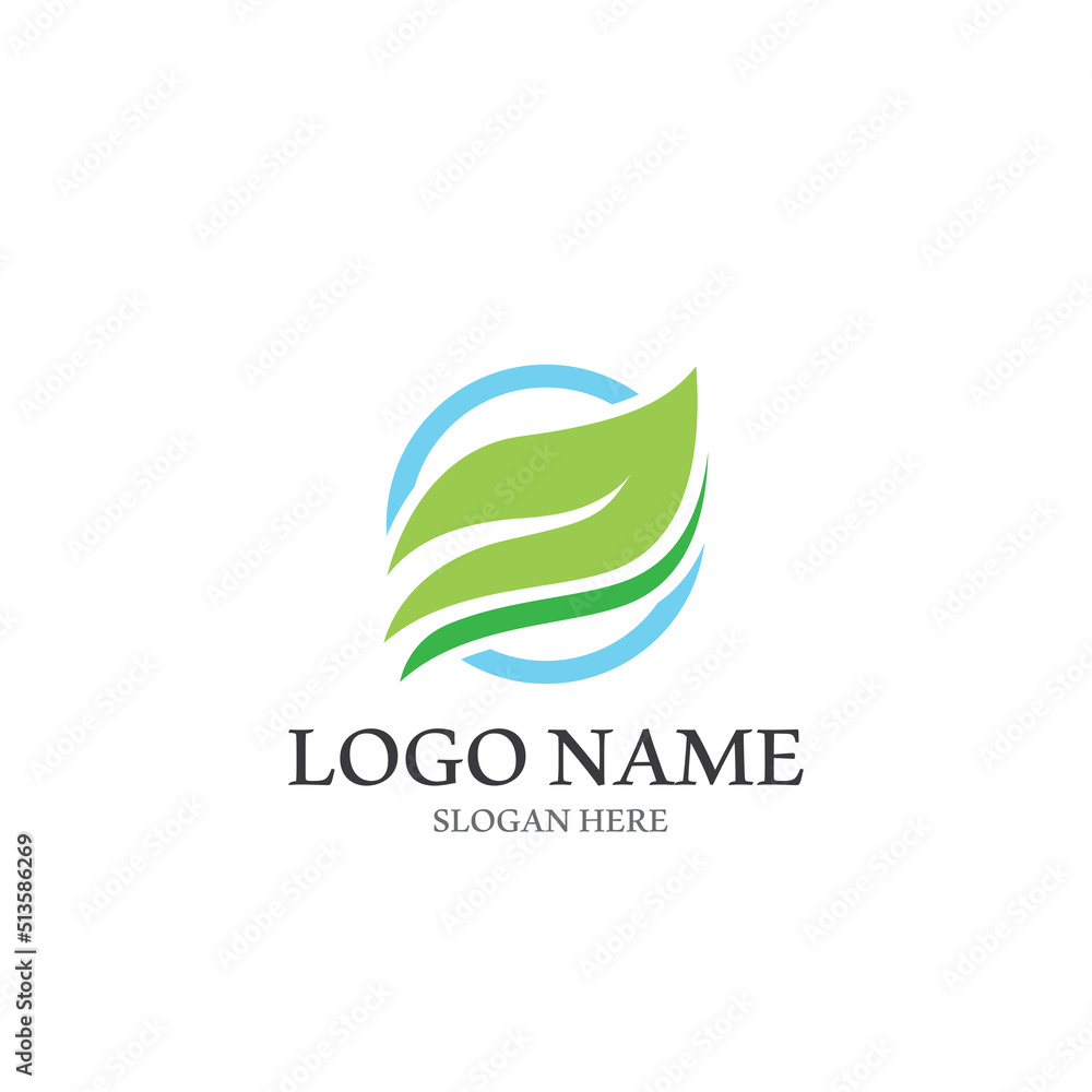 Logos of green Tree leaf ecology nature element vector Logos of green Tree leaf ecology nature element vector