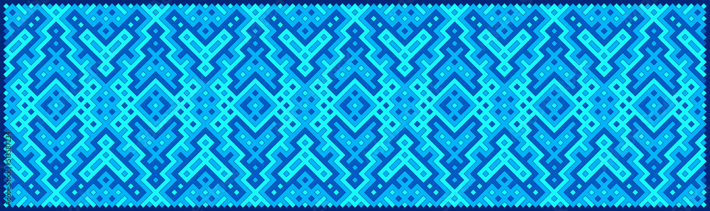 Multicolor truchet tiling connections illustration Multicolor truchet tiling connections illustration