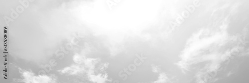 Black sky with white cloud. Dark background before Rainstorm. for wallpaper, backdrop and design.
