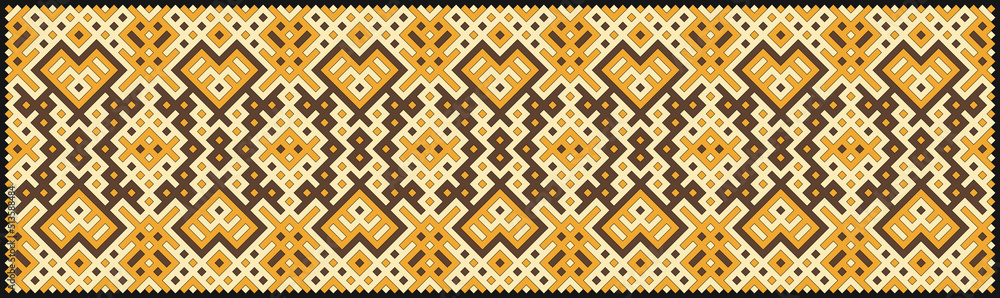 Multicolor truchet tiling connections illustration Multicolor truchet tiling connections illustration