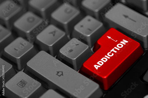 Addiction Taste key rot Tastatur 