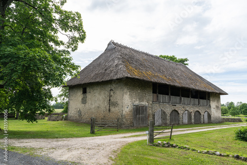 old barn in saaremaa