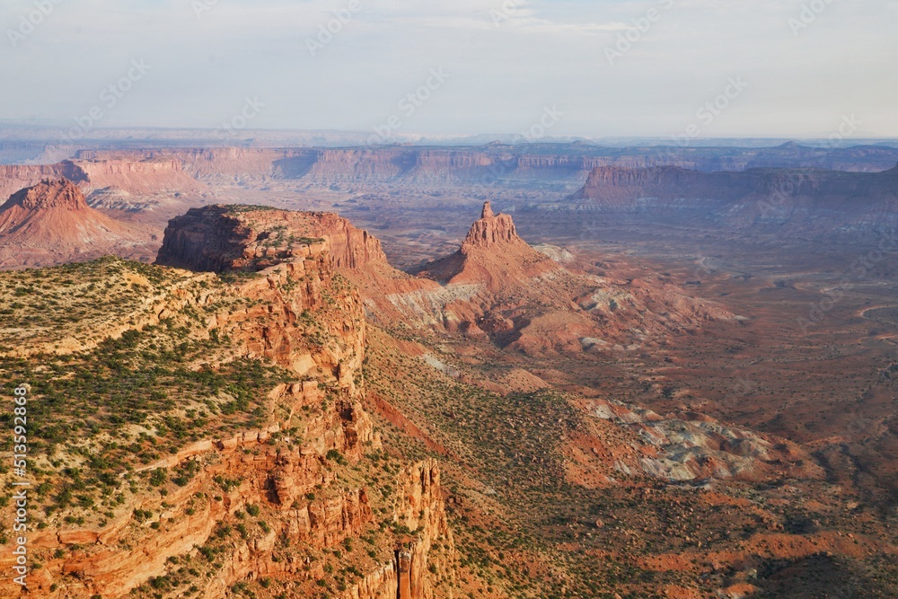 Luftaufnahme von Canyonlands