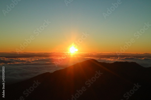 Sunrise in Haleakala, Maui, Hwaii © Boreum