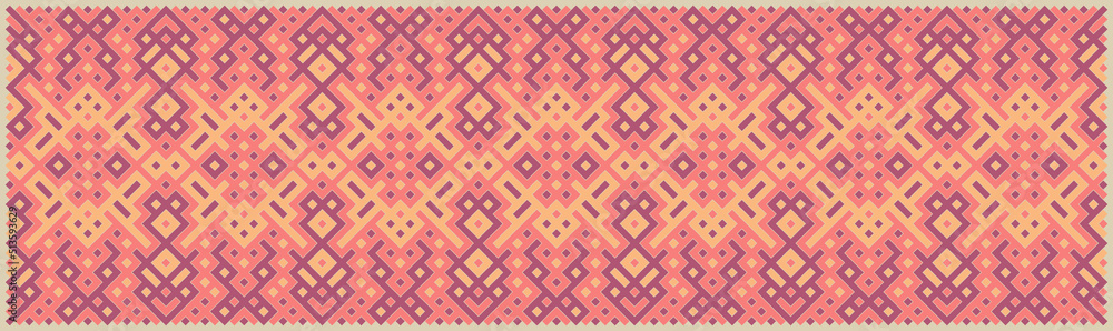Multicolor truchet tiling connections illustration Multicolor truchet tiling connections illustration