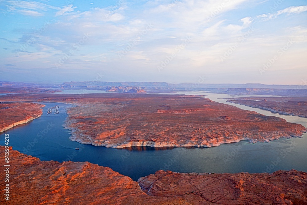 Luftaufnahme von Lake Powell