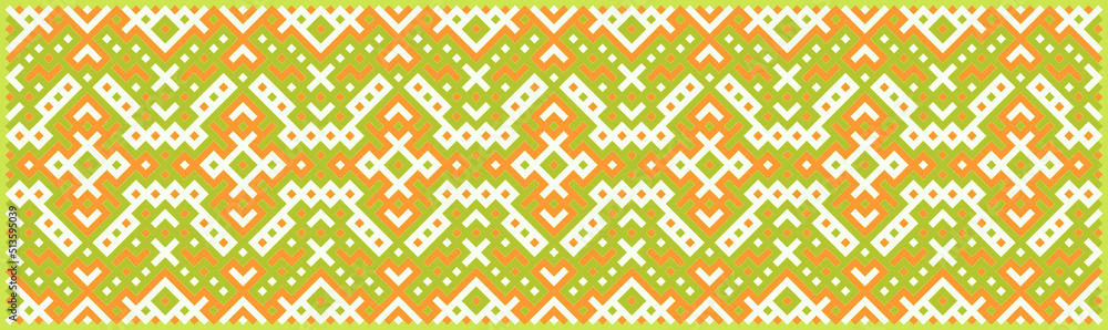 Multicolor truchet tiling connections illustration Multicolor truchet tiling connections illustration