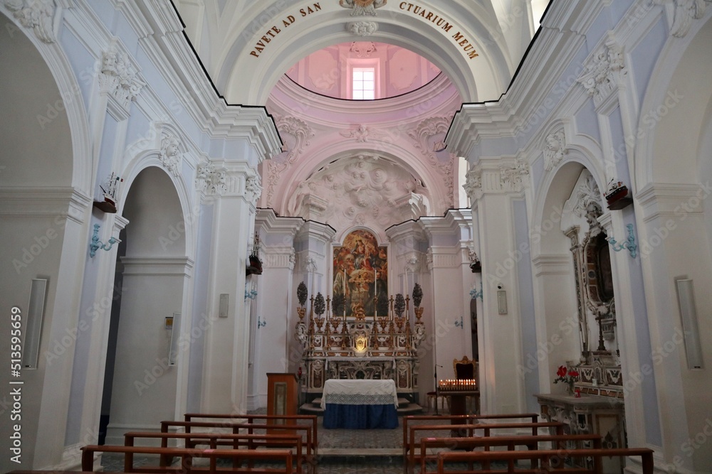 Forio - Interno della Chiesa di San Gaetano