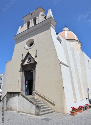 Forio - Chiesa di San Gaetano dalla piazza