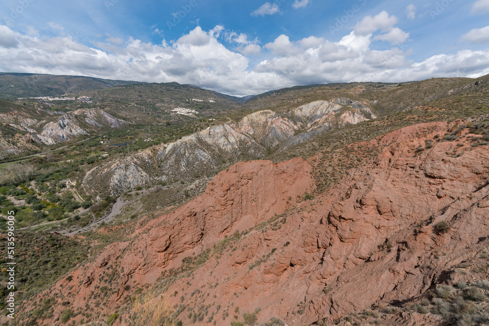 Obraz premium mountainous area in the south of Andalucia