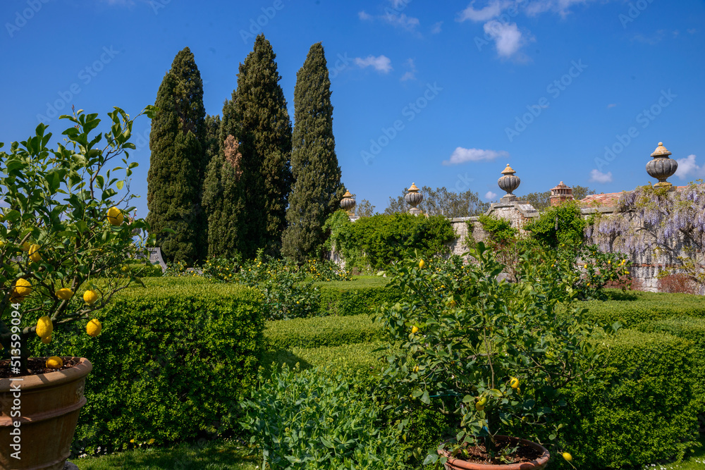 Obraz premium giardino all'italiana