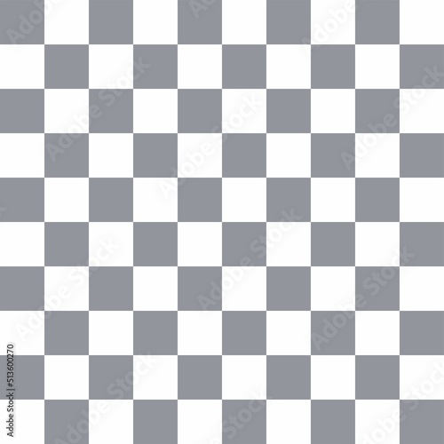 gray checkered seamless geometric pattern, square template,white backdrop,vector,illustration.