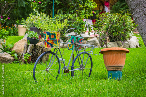 Wallpaper Mural Ornamental bycicle at the garden Torontodigital.ca
