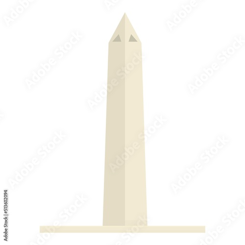 Argentina monument icon cartoon vector. Travel culture. Latin america