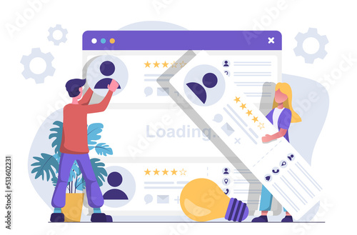 Ui ux design. Designers create the design of the application web page