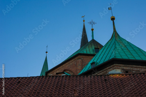 detail of the city hall of lubeck photo