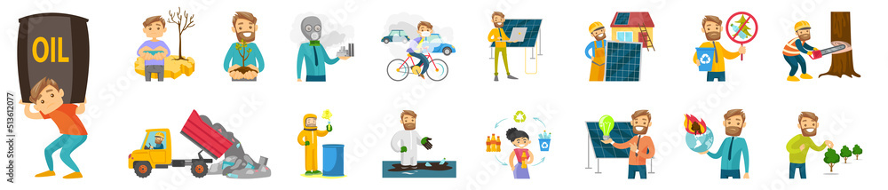 Environmental pollution and climate change.