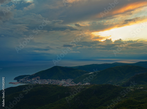 The View on Budva, Montenegro