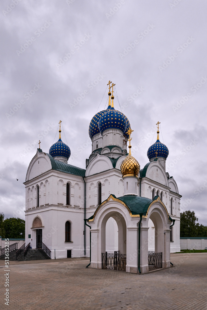 Russia. City of Uglich. Epiphany Convent. Feodorovskaya Church