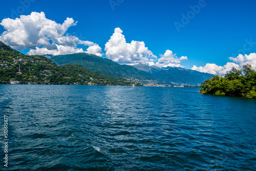 Lake and mountains - Brissago, Switzerland