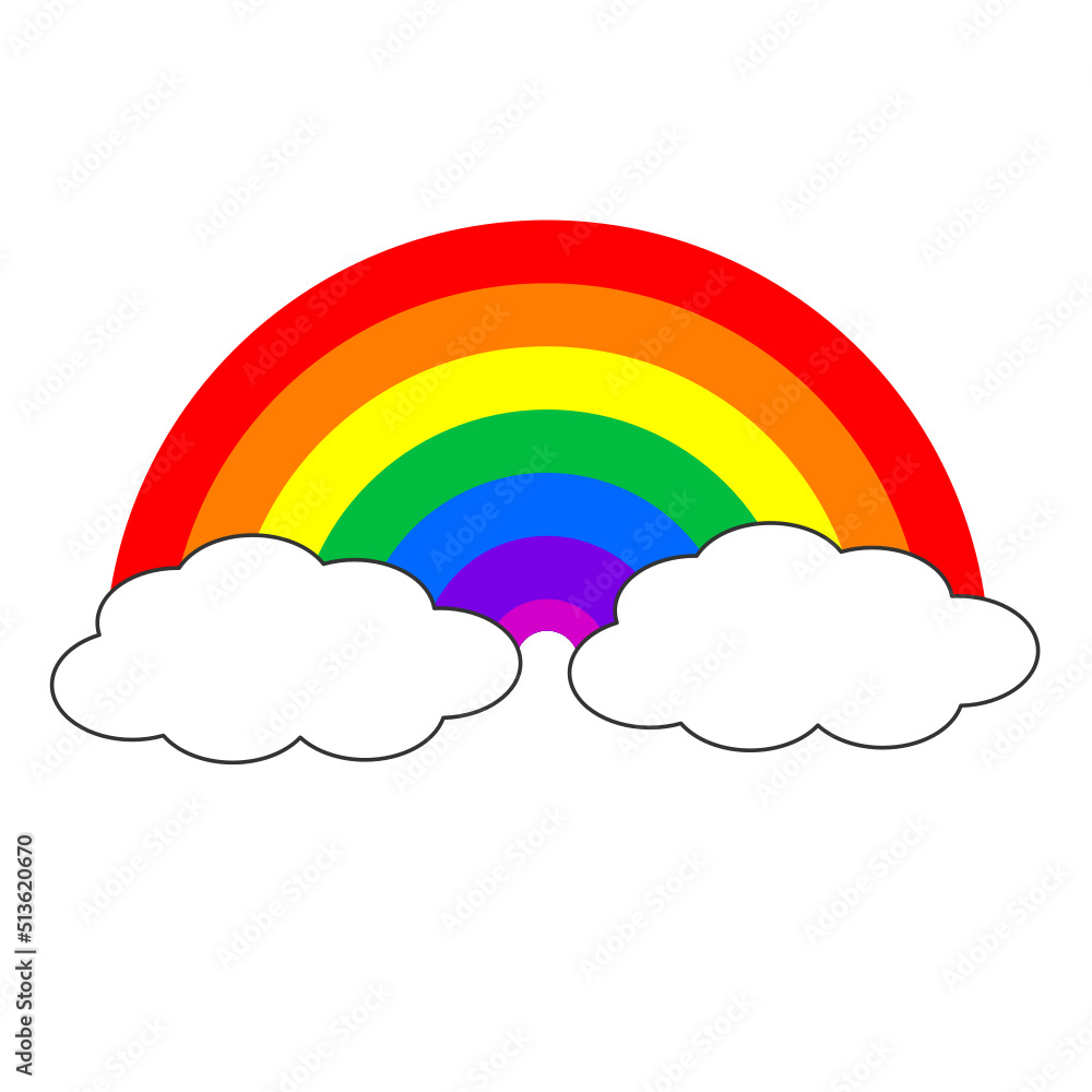 Cute Rainbow Clouds Cute Rainbow Clouds