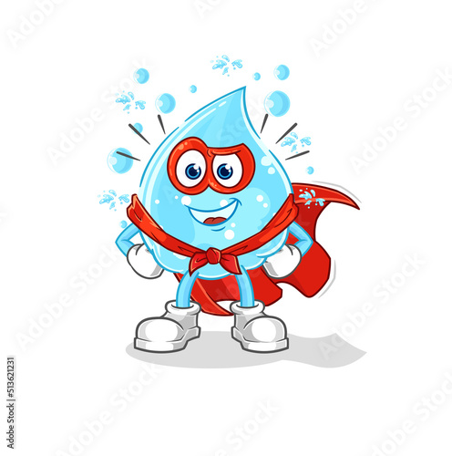 soda water heroes vector. cartoon character