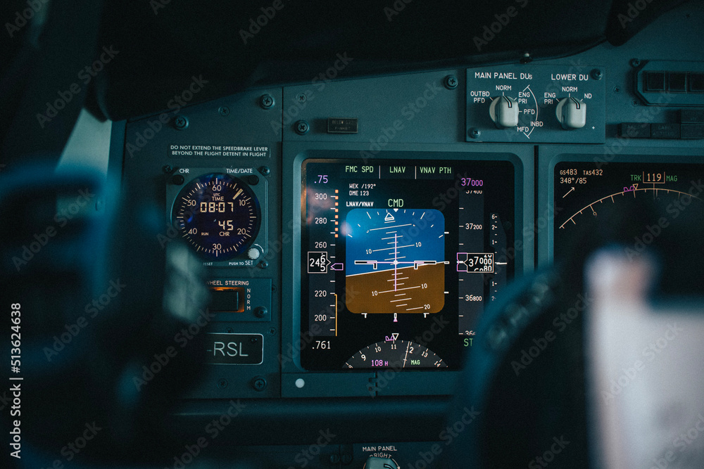 Primary Flight Display of Boeing 737 Primary Flight Display of Boeing 737