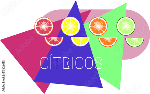 Cítricos en rodajas