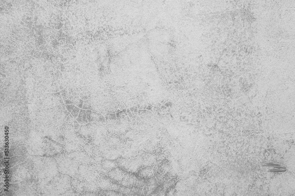 Naklejka premium Old Concrete wall In black and white color, cement wall, broken wall, background texture