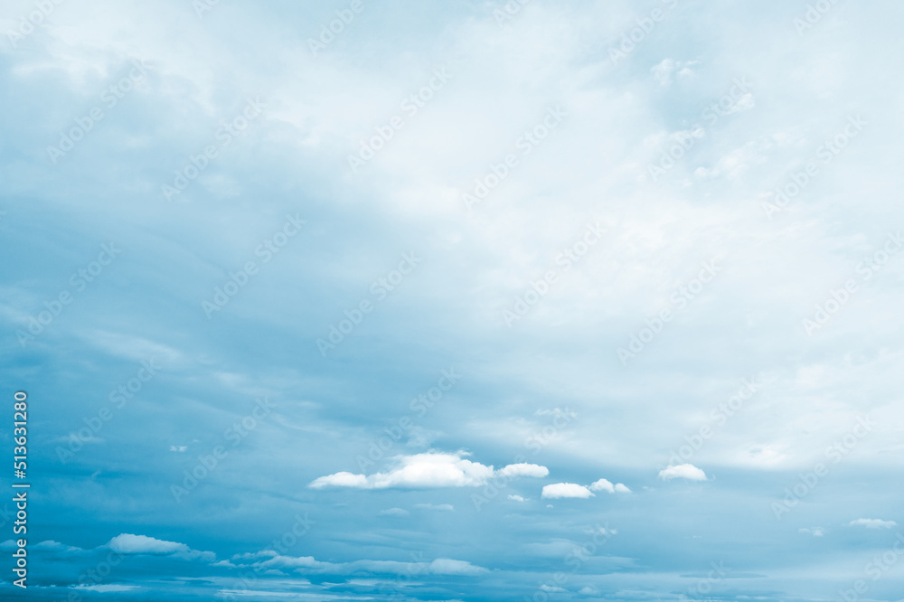 Background of dark clouds before a thunder storm