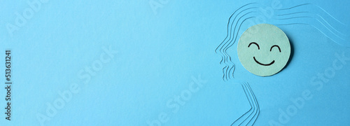 Photos mental health in human shape,emotion happy angry indifferent,review customer