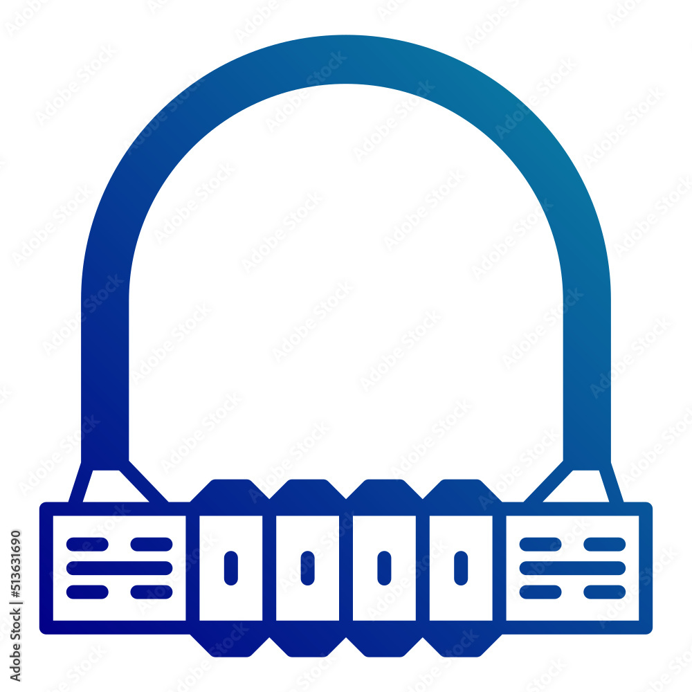 luxury padlock icon on transparent background luxury padlock icon on transparent background