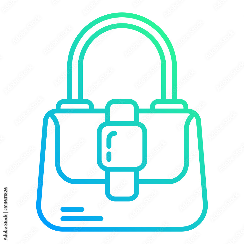 women's bag icon on a transparent background women's bag icon on a transparent background