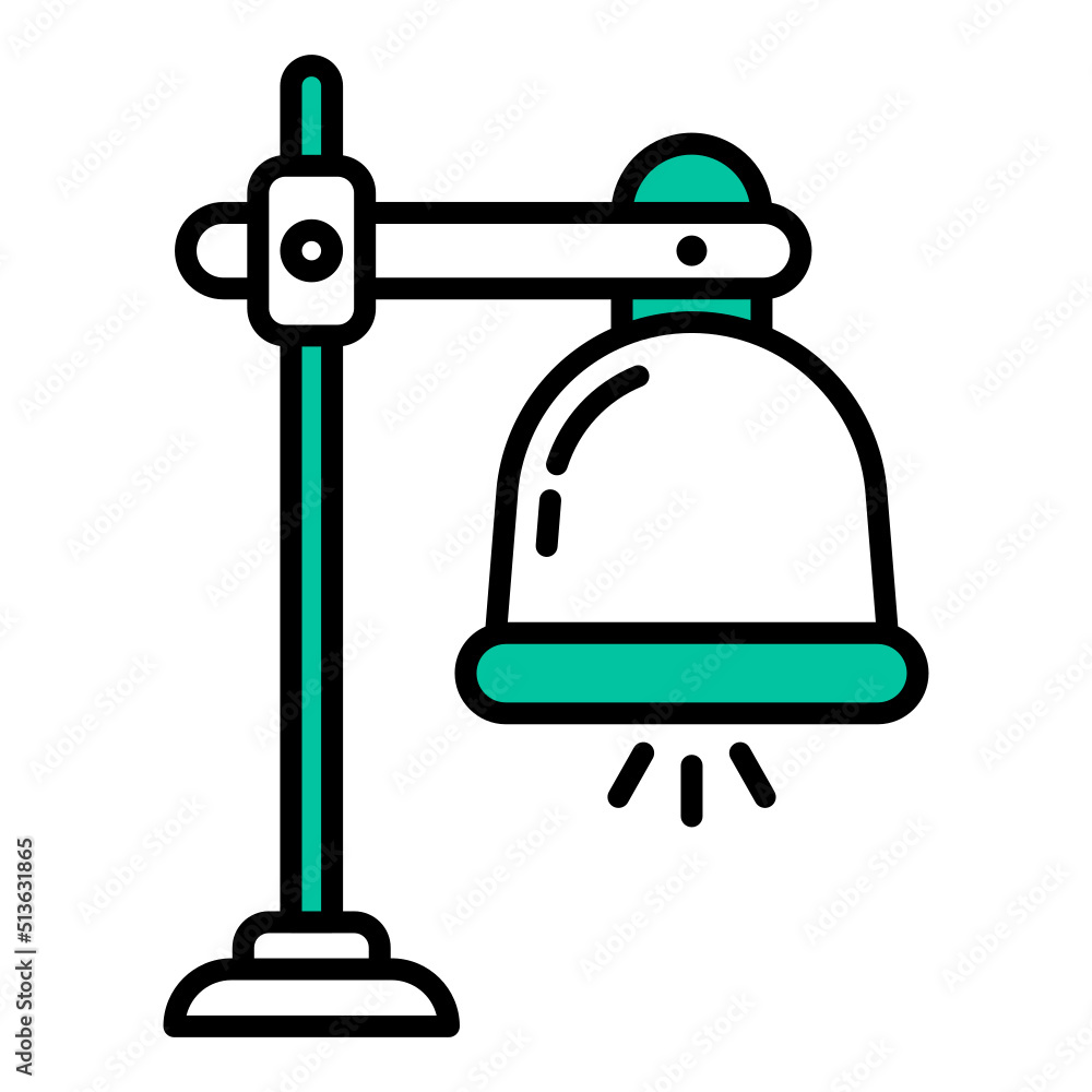 sitting lamp icon on transparent background sitting lamp icon on transparent background