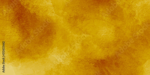 Abstract Orange Background. yellow and orange watercolor grunge texrured