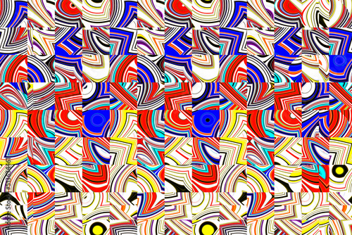 Abstract and Contemporary Digital Art Design