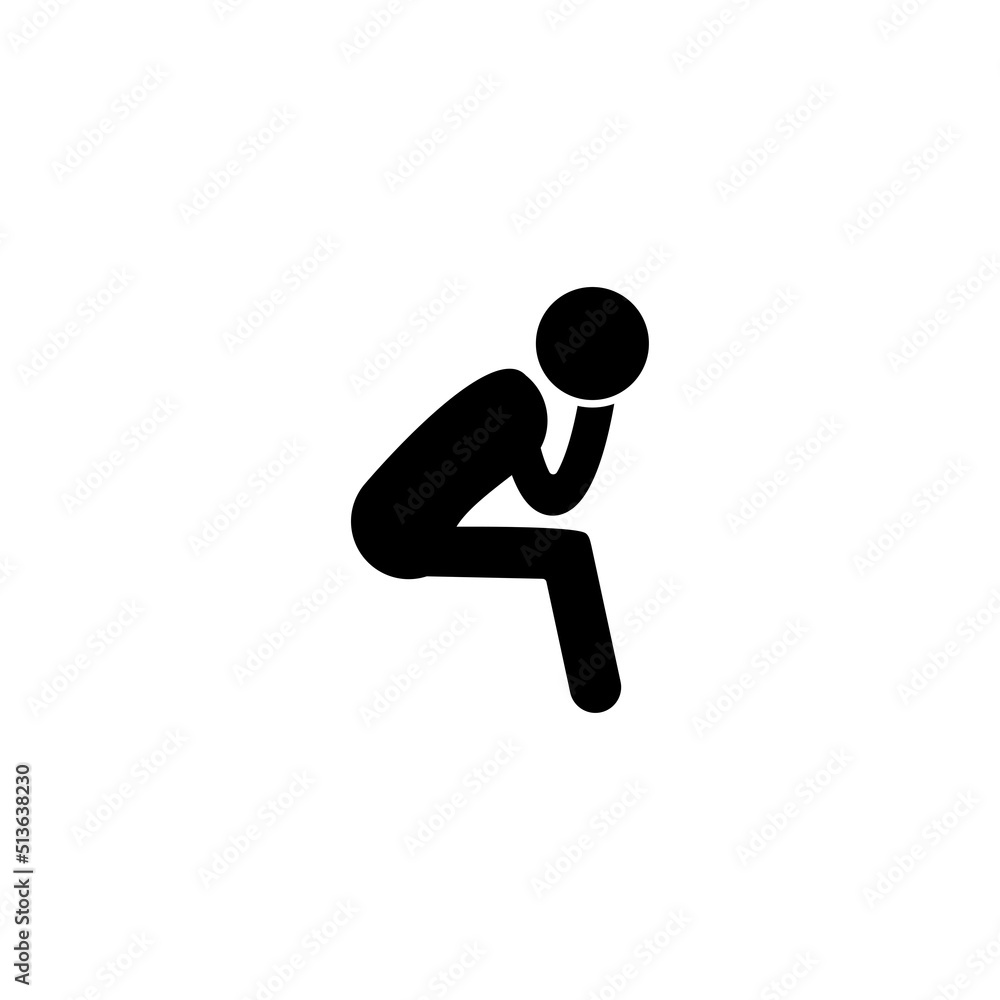 depression icon vector design templates depression icon vector design templates