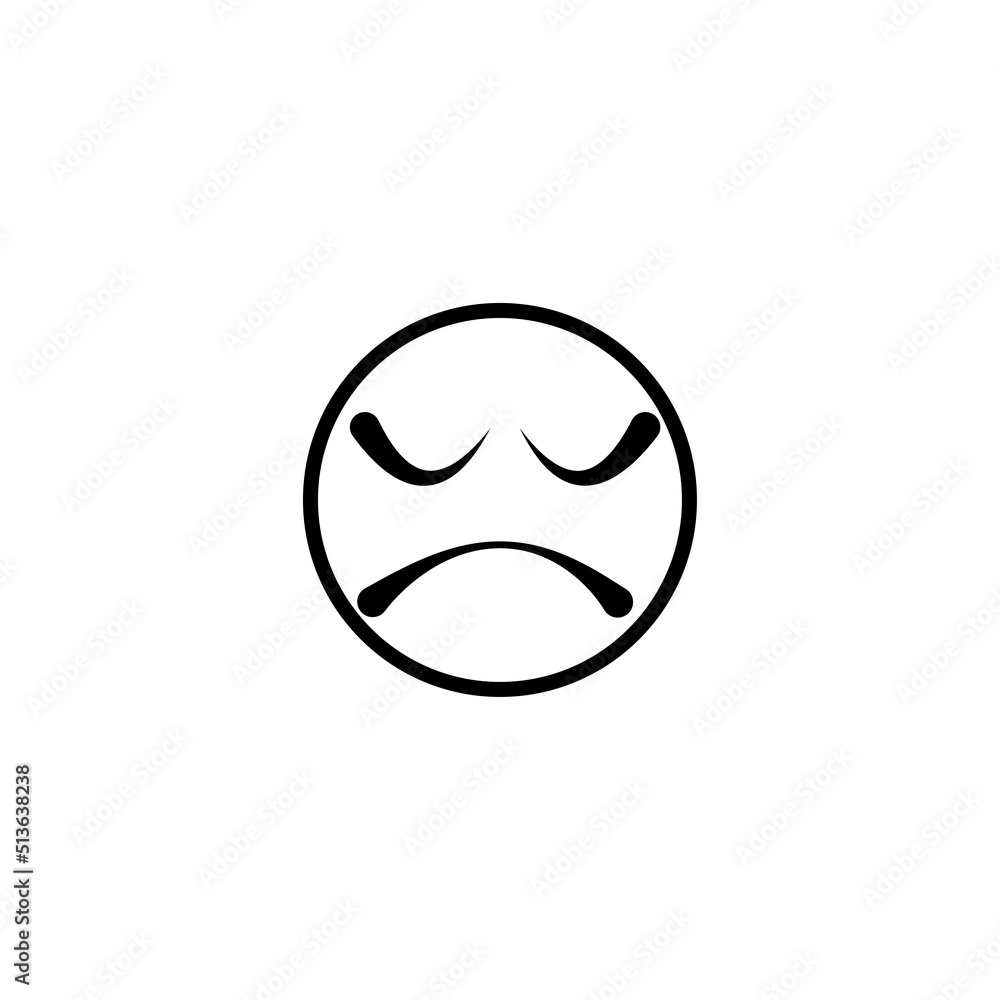 Obraz premium depression icon vector design templates