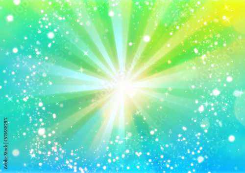 sparkling radial background