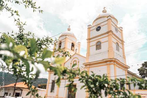 Catedral de San Juan, a tourist site in the central park of Jinotega, northern Nicaragua, Central America photo