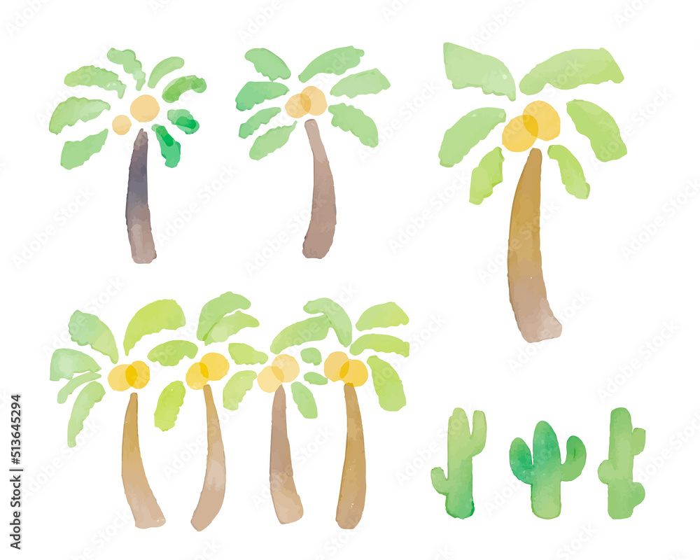 水彩画 水彩タッチのヤシの木イラスト ヤシの木とサボテンのイラスト Watercolor Painting Illustration Of Palm Tree With Watercolor Touch Illustration Of Palm Tree And Cactus Stock Vector Adobe Stock 水彩画 水彩タッチのヤシの木イラスト ヤシの木とサボテンのイラスト Watercolor Painting Illustration Of Palm Tree With Watercolor Touch Illustration Of Palm Tree And Cactus Stock Vector Adobe Stock