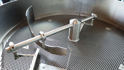 Obraz na plátně Empty coffee roaster machine